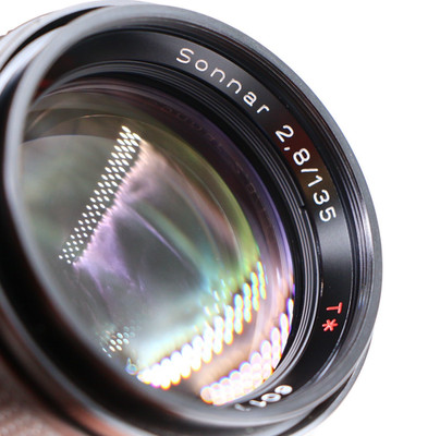 Carl Zeiss Sonnar 135mm F2.8 T* Lens 2.8/135 AEJ C/Y Contax