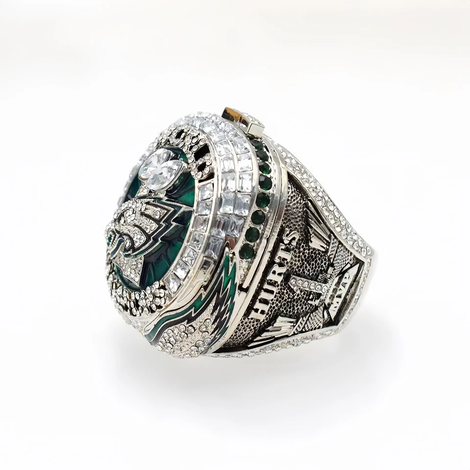 EN STOCK Anillo Edición Limitada Aficionados Super Bowl Para #1 HURTS #26 Regalos Talla 8-14 Foto 2 de 4