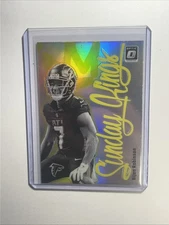 2024 Panini Donruss Optic Sunday Kings Bijan Robinson #22 Case Hit SP