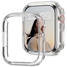 Clear Protective Case Bumper for Apple Watch Ultra 2 1 Series 9 8 7 6 5 4 SE Cov