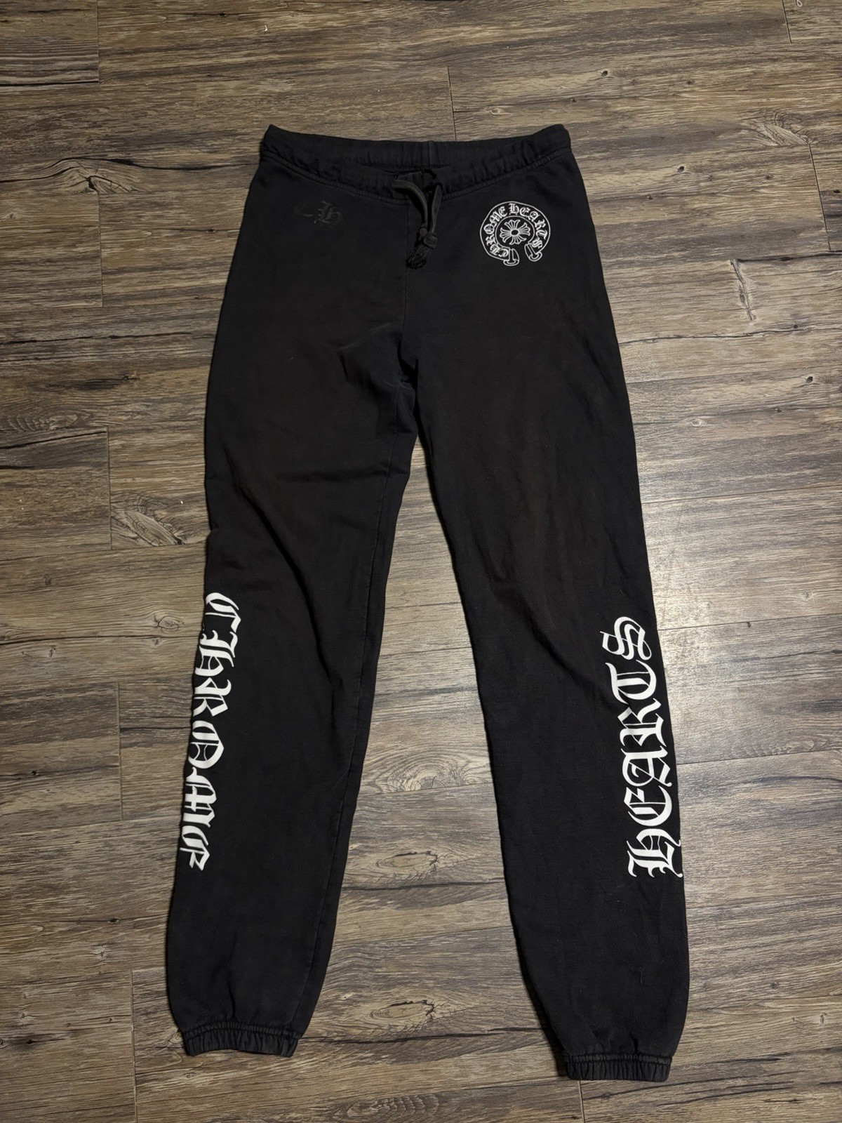 Chrome Hearts FU Horseshoe Logo Sweat Pants Medium 100% Authentic