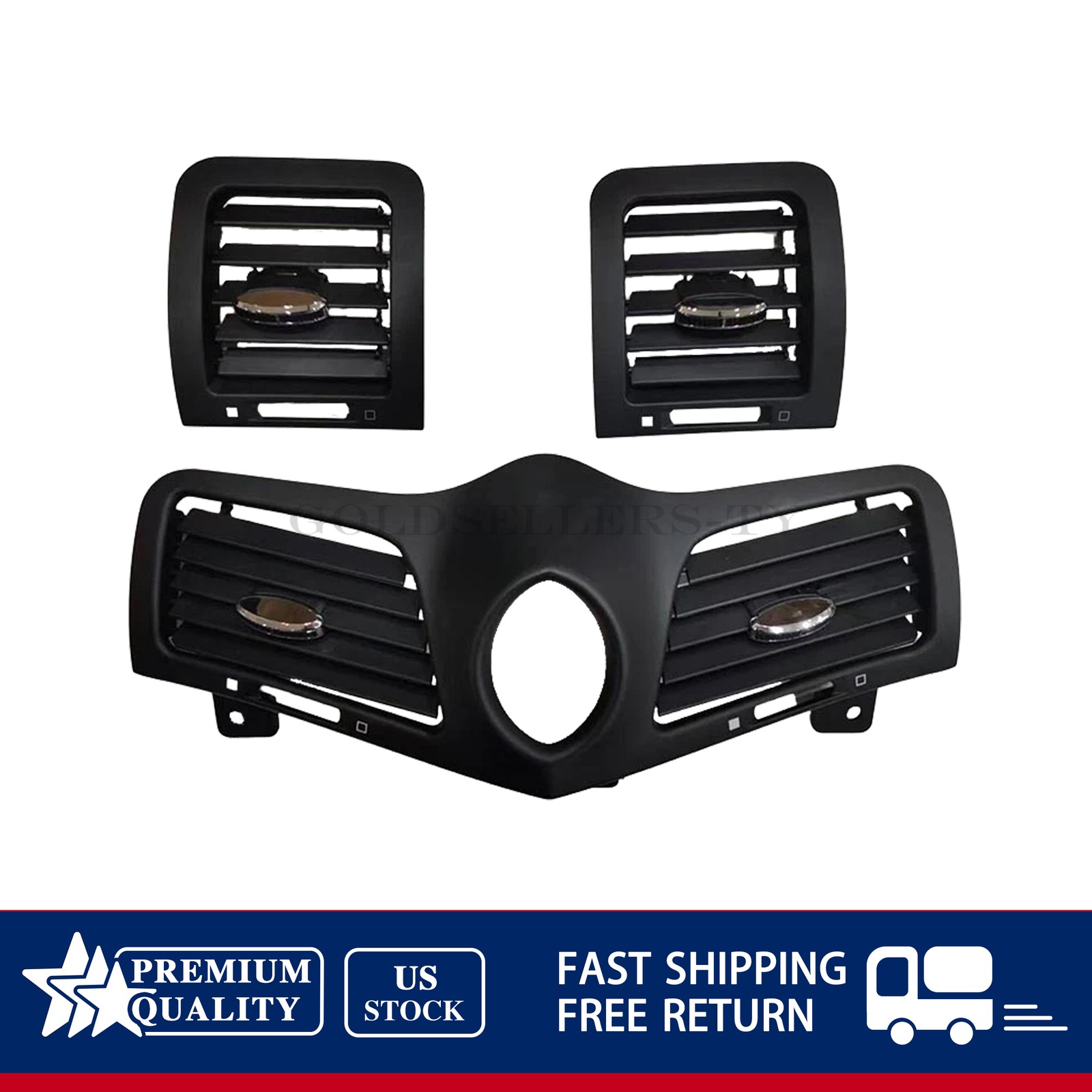 NEW Dashboard A/C Air Vent Panel Grille For 08-19 Maserati GranTurismo M145 US
