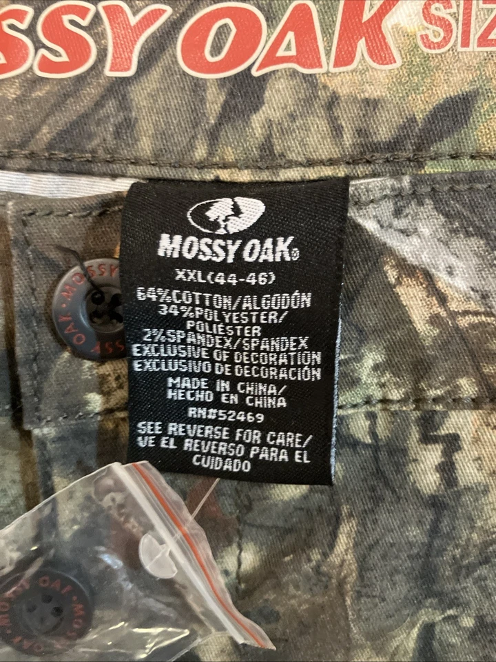 Mossy Oak Realtree Camo Cargo Pants - Size XXL 44-46 - Image 2 of 4