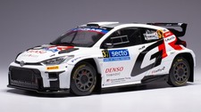 Vehicle Model Car Scale 1:18 Ixo TOYOTA GR YARIS RALLY FINLAND 2024