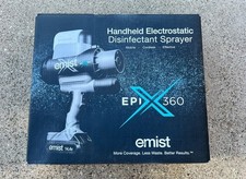 Emist EPIX360 Electrostatic Disinfectant Sprayer Cordless Handheld- BRAND NEW 