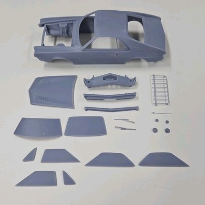 ABS-LIKE RESIN 3D PRINTED 1/18 1968 AMC AMX BODY WITH SEPARATED HOOD