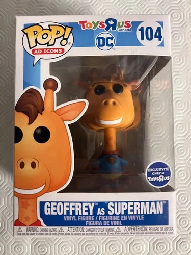 Funko Pop! Vinyl: Ad Icons - Geoffrey as Superman - Toys R Us (Exclusive) #104