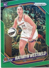 2025 Panini Prizm WNBA Green Prizm NO. 29 Kathryn Westbeld, Phoenix Mercury
