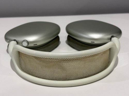 Apple Airpods Max Headphones A2096 Green For Parts Only Powers On READ - Photo 6 sur 10