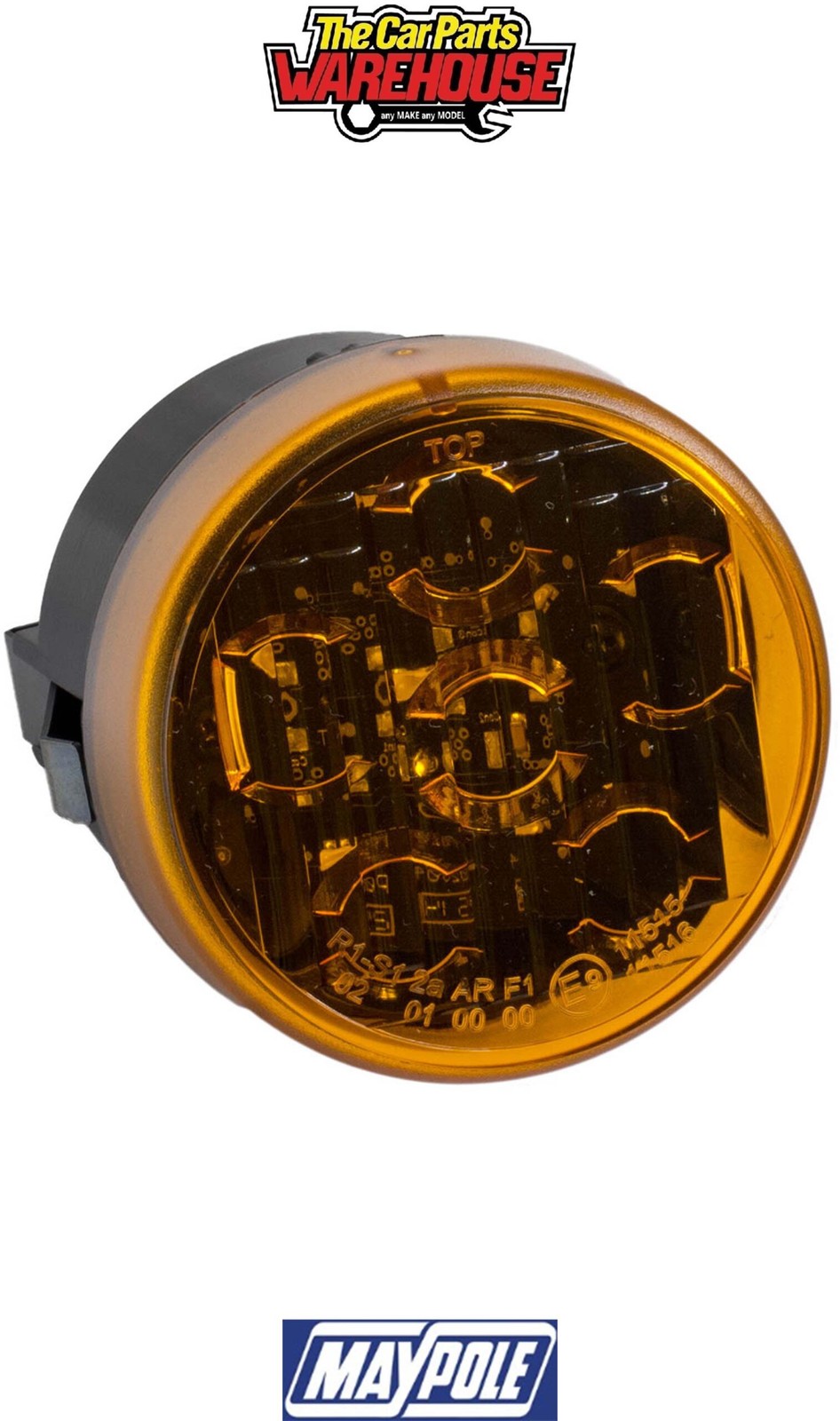 Maypole P31760070 Aspock 12/24V Roundpoint II LED Indicator Lamp