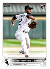 2022 Topps Update Series - Anderson Severino #US265 (RC)