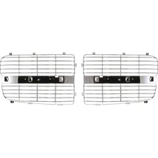 Pair Grille Assemblies Set of 2  Left-and-Right for Ram Truck Left & Right 2500