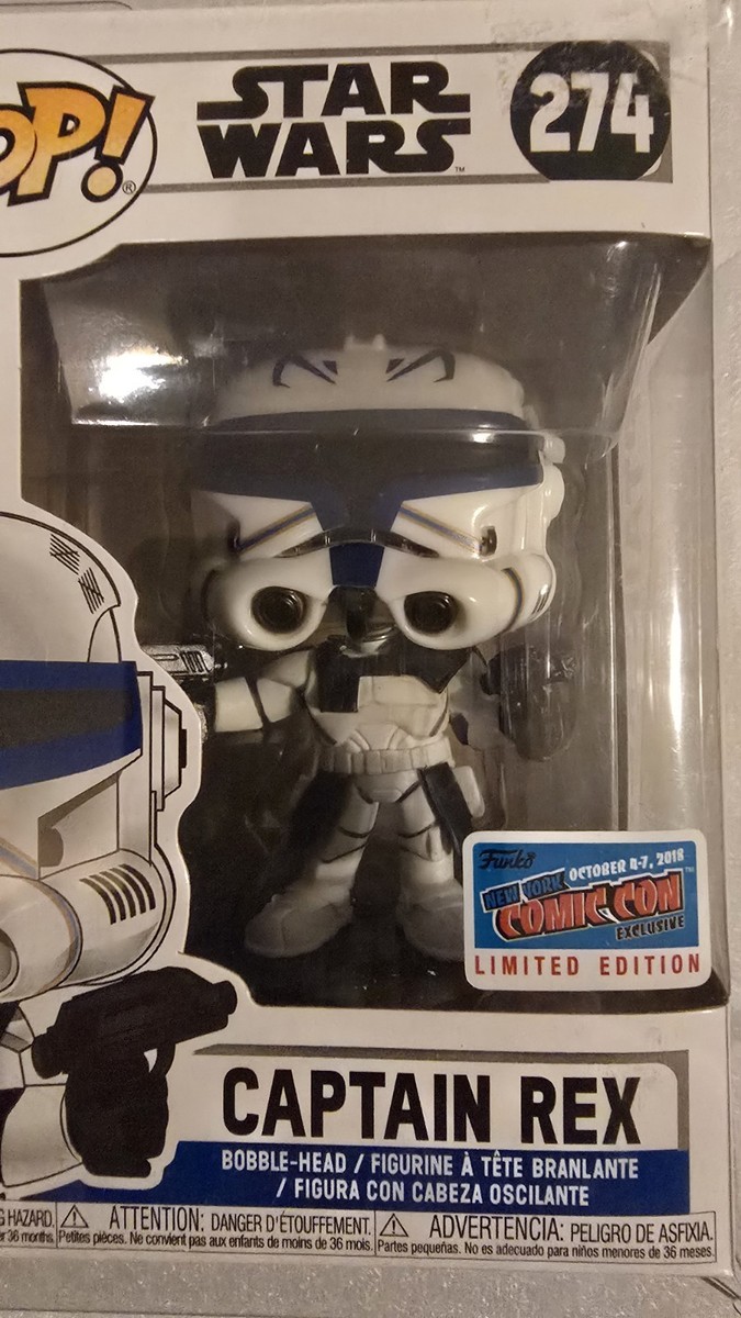 Funko Pop! Vinyl: Star Wars - Captain Rex (The Clone Wars) [NYCC