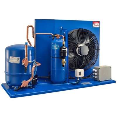 Danfoss OP-HJZ019D39Q Condensing Unit Microchannel Coil 1.5HP MBP 230V/3Ph/60Hz