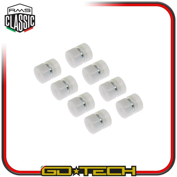 Kit 8 Rollen Variator Piaggio Ciao Si Bravo Boxer Boss Grillo Rullini Semigusci-image