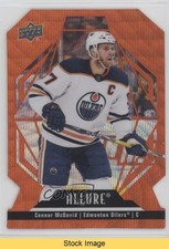 2022-23 Upper Deck Allure Orange Slice Die-Cut Connor McDavid #30 READ 0i6