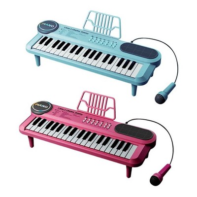 Kinder-Keyboard mit 37 Tasten   Multifunktionales Lerninstrument für Kinder