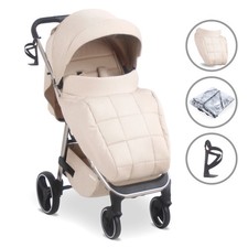 Image of My Babiie MB160 Plus Pushchair - Oatmeal