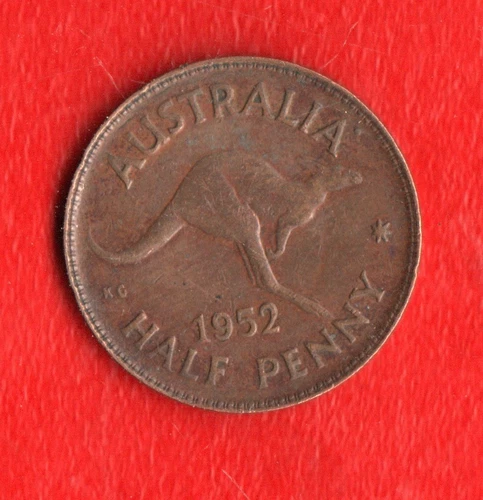 1952 Australia Half Penny — photo from the most recent tracked eBay sale