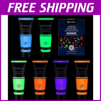 Decorative Acrylic Paint Kit 120 ml 6 Pack