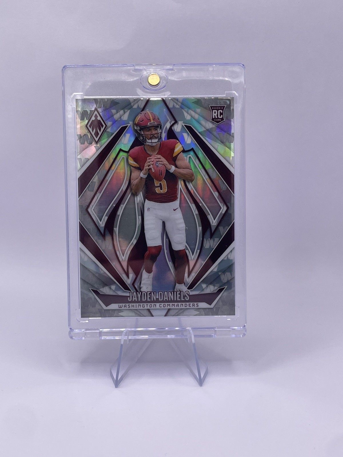 Jayden Daniels 2024 Panini Phoenix - Rookies #198 Team Logos 160/299 (RC)