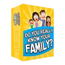 Family Card Game - Fun Party Game - Educational Board Game for Family Night