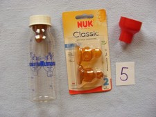 altes Babyflaschenset ( Humana  NUK   Alete )  70er Jahre   Nr. 5
