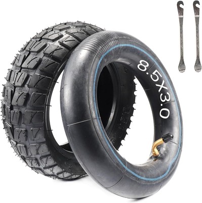 8.5x3.0 Tire,8.5 Inch Outer Tyre 8 1/2x3 Pneumatic Inflated Tire with inner... 