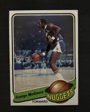 Basketball - 1979 Topps George McGinnis #125 Hall of Fame