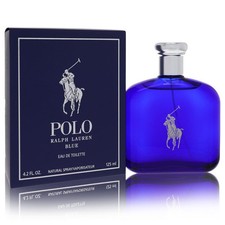 Polo Blue by Ralph Lauren Eau De Toilette Spray 4.2 oz Men 