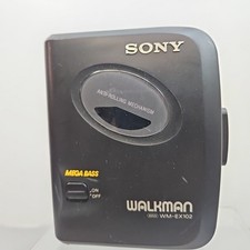Sony Walkman WM-EX102 Cassette Player, New Belt, Working