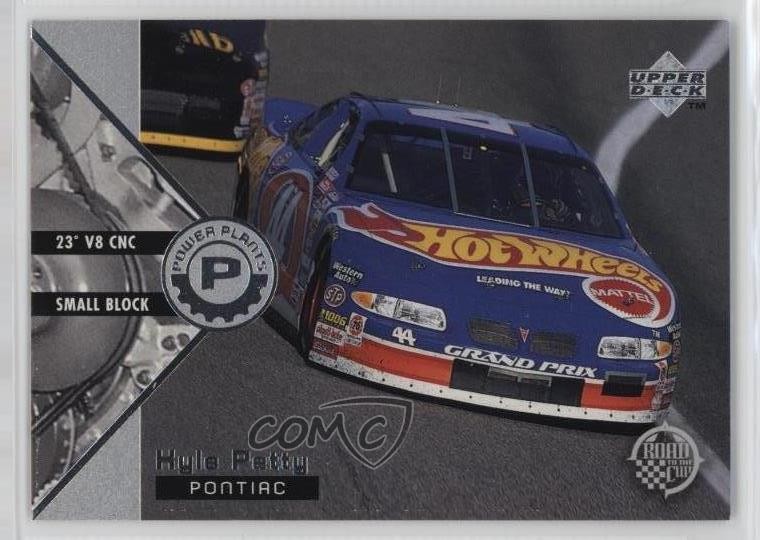 1997 Upper Deck Road to the Cup Power Plants Kyle Petty #55 12hh
