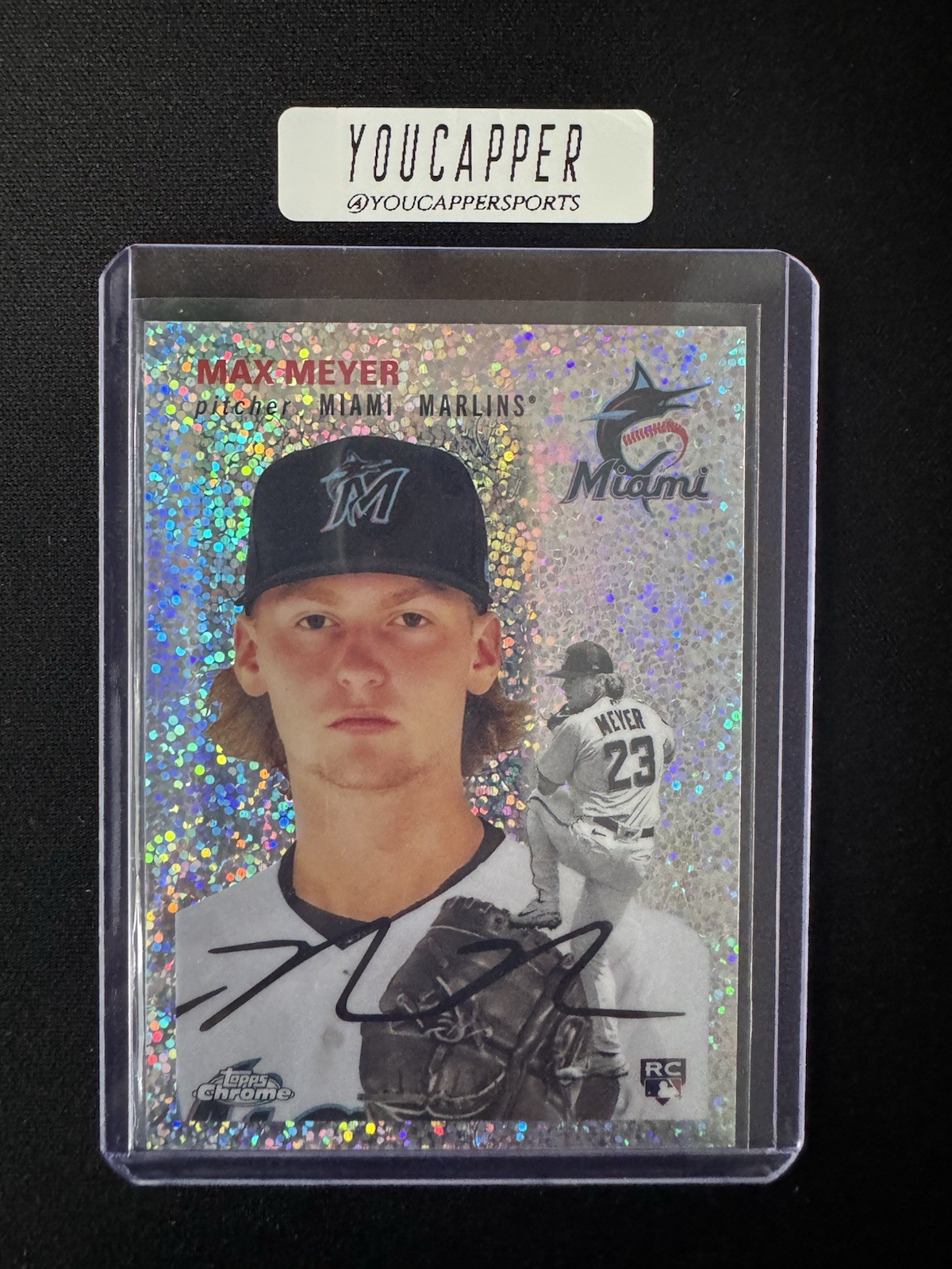 2023 Topps Chrome Platinum Anniversary - Max Meyer #92 Speckle Refractor /150...