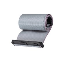 IDC Wire Flat Ribbon Cable FC/FC Connector A-type 50Pins 2.54mm Pitch,50cm