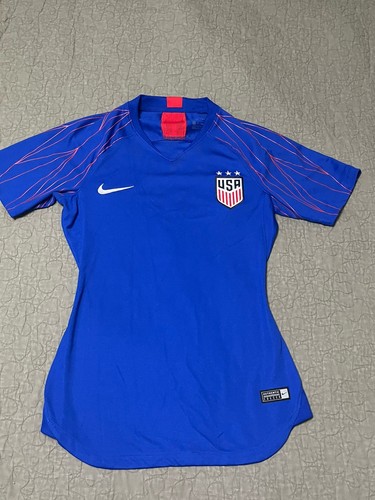 NEW USA Soccer World Cup Jersey Size XS United States SEWN Embroidered Blank - Picture 4 of 15