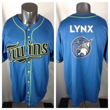 Minnesota Twins Stadium Giveaway SGA Adult (Large) Minnesota Lynx Jersey Blue