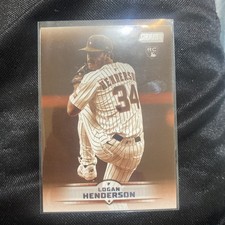 2025 Stadium Club #13 Logan Henderson Sepia Foil
