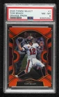 2020 Panini Select Concourse Orange Prizm 10/49 Tom Brady #1 PSA 8 NM-MT