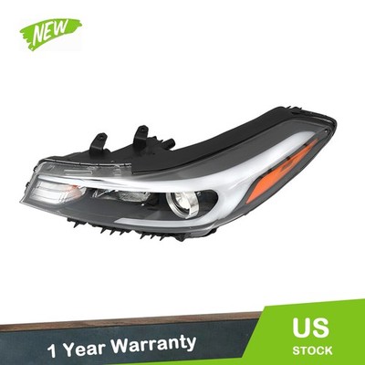 w/o LED Headlight Projector Halogen For 2017 2018 Kia Forte Clear Left Side LH