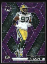 2025 Panini Mosaic #84 Kenny Clark Purple Scope