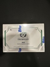 2025 TOPPS TRIUMPHANT TENNIS Box Factory Sealed IN HAND
