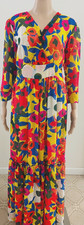 Chiffon Dress, Skirt,Slip elegant ensamble Habesha Eriterian/Ethiopian Size M/L