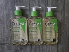 CeraVe Hydrating Foaming Oil Cleanser for Dry Skin 8oz LOT OF 3 FREE SHIPPING