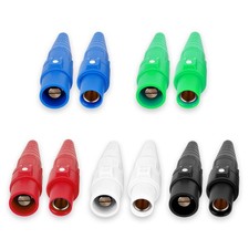 400A CLS40 Camlock Power Connector Copper Alloy 5 Male 5 Female For 2/0-4/0 AWG