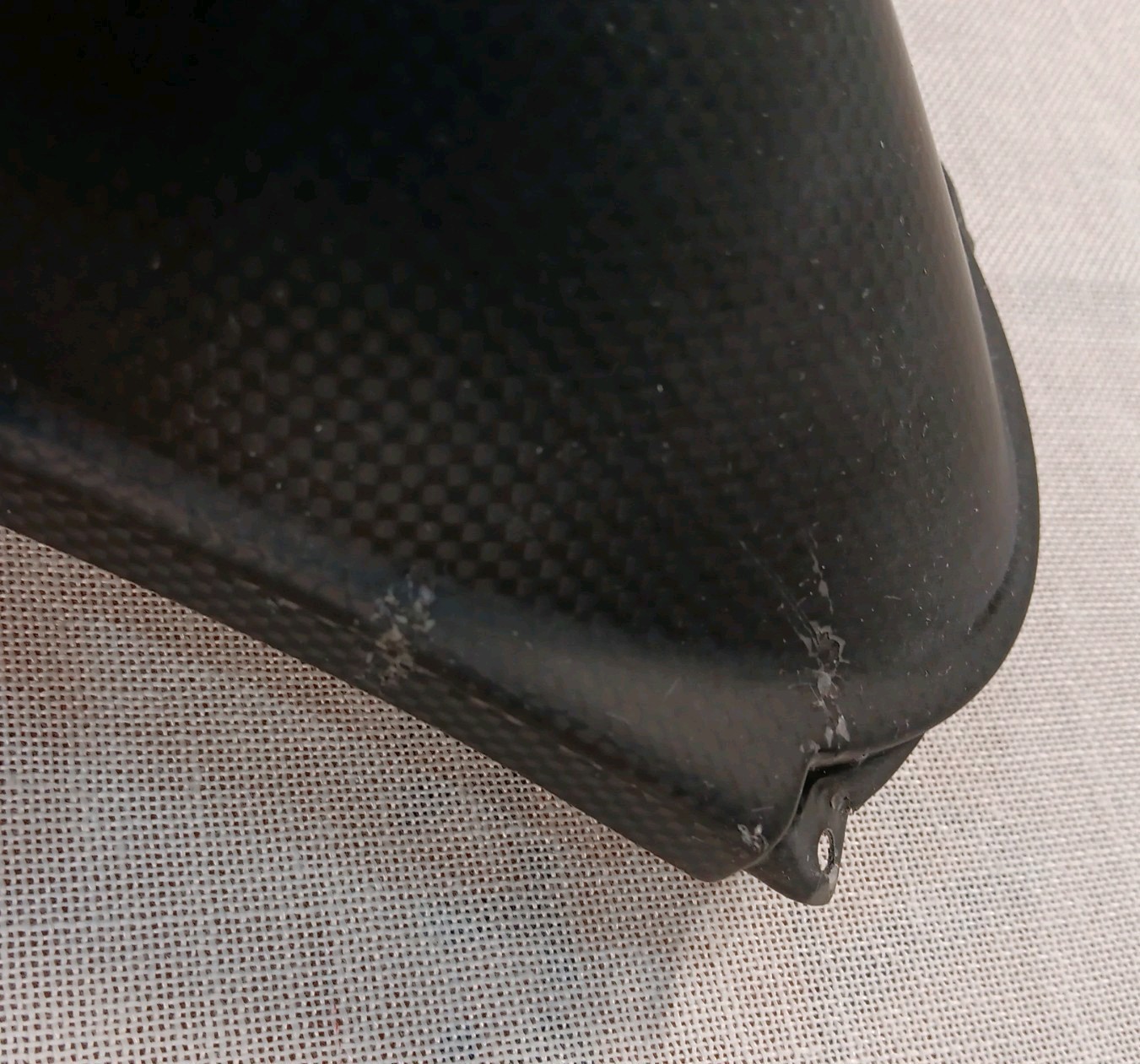 Used For Repair Ferrari 599 GTB Right Side Carbon Fiber Dash Trim & Grill Cover 