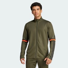 New Adidas Squadra 25 Training Tracksuit JacketKhaki Green Uk XL Mens Active