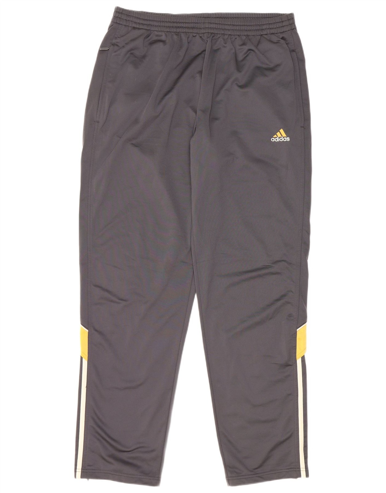 Adidas Womens Tracksuit Trousers UK 46/48 XL Grey Polyester BK09