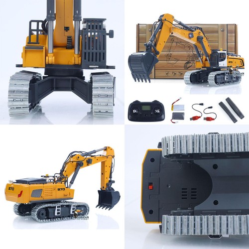 1/50 Excavator K970 Vehicle Electric Lifting Digger Metal Bucket Light Sound RTR - Picture 14 of 24