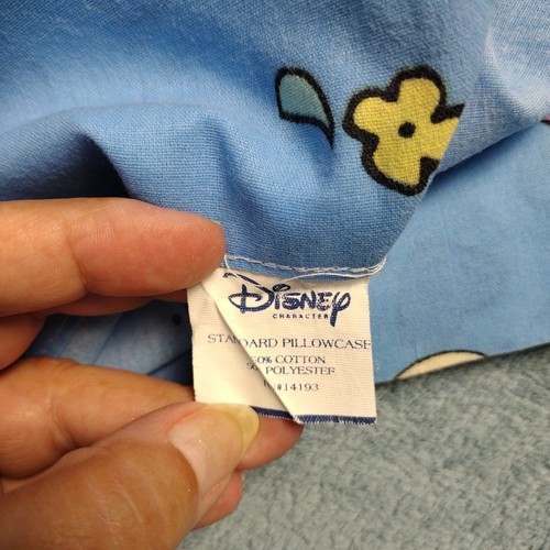 Set Of 2 Disney Pillowcases Vintage Princess Snow White Dopey Dwarf 2 Sided - Picture 8 of 9