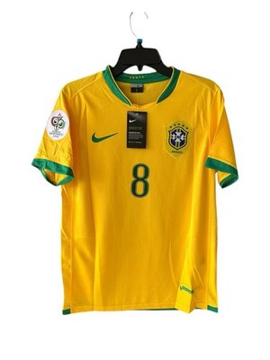 2006年 FIFAワールドカップ・ブラジル代表KAKA背番号8公式ユニフォーム Brazil 2006 World Cup Home Jersey Ricardo Kaka #8 | eBay